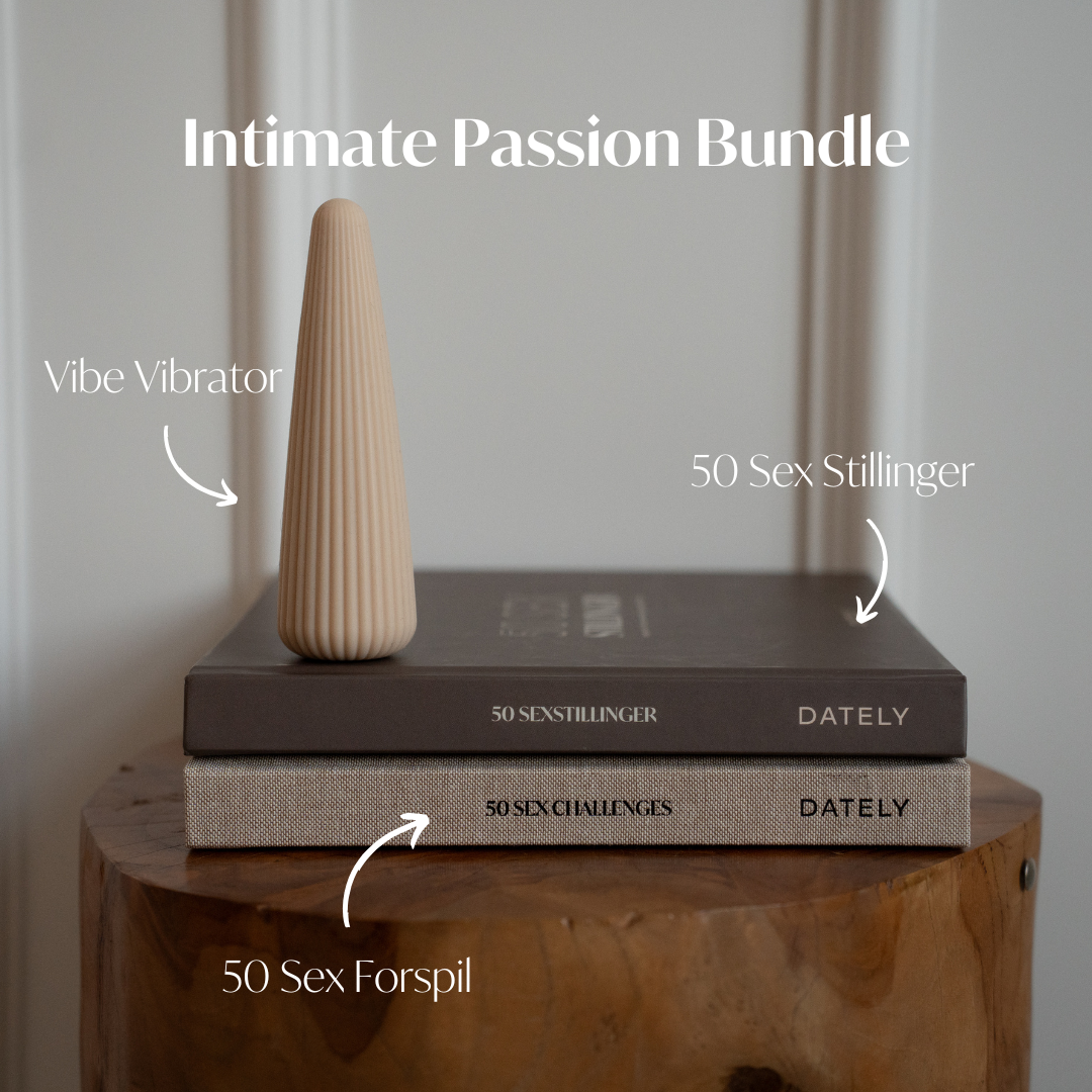 Intimate Passion Bundle: 50 Forspil + 50 Stillinger + Vibe